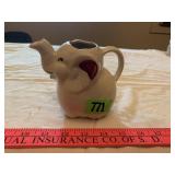 Vintage Shawnee Elephant Creamer
