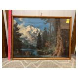 Paul Detlefsen Framed "Down in the Valley"