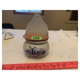 Vintage Delft Blue Salt Cellar Wall Hanging
