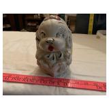 Vintage Ceramic Puppy Planter