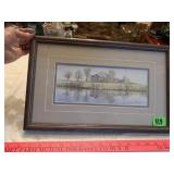 Framed Jon Crane Print "Heartland Spring"