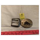 2 Belt Buckles
