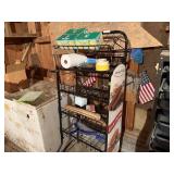 Metal Storage Rack (No Contents)
