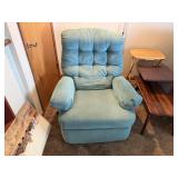 Blue Rocker Recliner