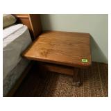 Heavy Wooden Endtable