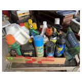 Lubricants, Bug Killer, Etc.