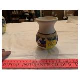 Sioux Pottery Vase, Signed