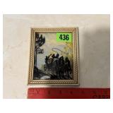Vintage Reverse Painted Art