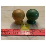 Fiesta Salt & Pepper Shakers