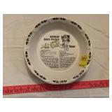 Vintage Watkins Pie Plate