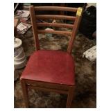 Red Upholstered Chair