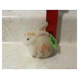 Fenton Hand Painted Rabbit
