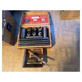 Minute Man Key Way Broach Set w/Case