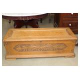 Oak Blanket Chest 