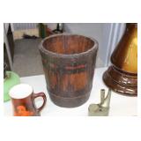 Wood Bucket 