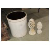 Crate, Concrete Mushrooms