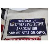 Porcelain Sign  