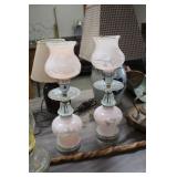 Pink Glass Lamps