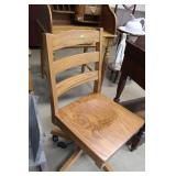 Oak Office Chair