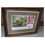 Framed Calander 