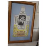 Framed Calander 