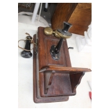 Oak Wall Phone 