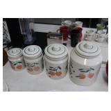 Heart Stone Canisters