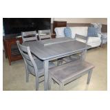 Table & Chairs with Bench 