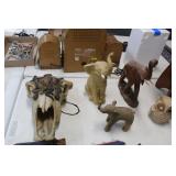 Ceramic Cow Skull, Elephants