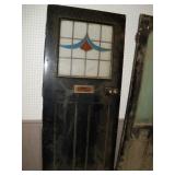Leaded Glass Door