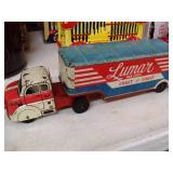 Lumar Van Lines Metal Truck