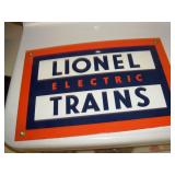 Lionel Train Sign