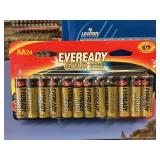 Eveready Gold AA batteries 24 pack x 4