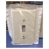 Box of plastic switch covers x 2