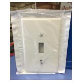 Box of plastic switch covers x 2