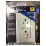 AFCI duplex receptacle x 3