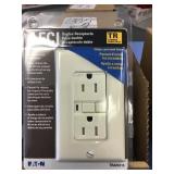 AFCI duplex receptacle x 3