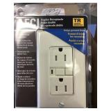 AFCI  duplex receptacle x 3