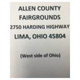 ALLEN COUNTY FAIRGROUNDS, LIMA, OHIO ALLEN COUNTY FAIRGROUNDS, LIMA, OHIO