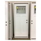 32' LH Zinc Leaded Craftsman Ext Door 32' LH Zinc Leaded Craftsman Ext Door