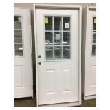 36' RH 9 Lite Fiberglass Door 36' RH 9 Lite Fiberglass Door