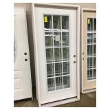 36' LH 15 Lite Fiberglass Door 36' LH 15 Lite Fiberglass Door