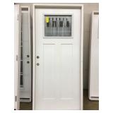 36' RH Zinc Leaded Craftsman Ext Door 36' RH Zinc Leaded Craftsman Ext Door