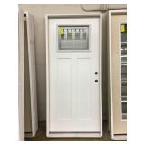 36' LH Zinc Leaded Craftsman Ext Door 36' LH Zinc Leaded Craftsman Ext Door
