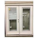 6' LH Mini Blind French Door 6' LH Mini Blind French Door