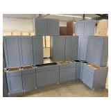 42' Silvercreek Platinum Shaker Kitchen 42' Silvercreek Platinum Shaker Kitchen