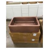 33in x 22in farmhouse kitchen sink DISPLAY 33in x 22in farmhouse kitchen sink DISPLAY