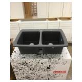 9' Franke Double Bowl Composite Sink DISPLAY 9' Franke Double Bowl Composite Sink DISPLAY