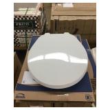 White Round Plastic Toilet Seat DISPLAY White Round Plastic Toilet Seat DISPLAY