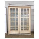 64in x 81in interior French door 64in x 81in interior French door